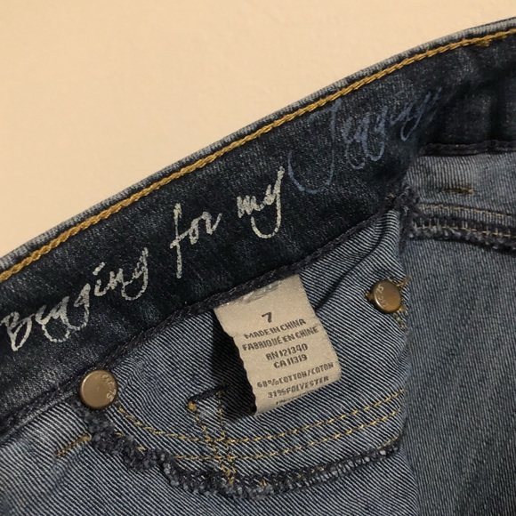 Garage GRG denim stretch ‘jegging’ blue jeans - Picture 11 of 11